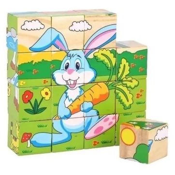 ROMPECABEZAS INFANTIL EN MADERA  - imagen 1