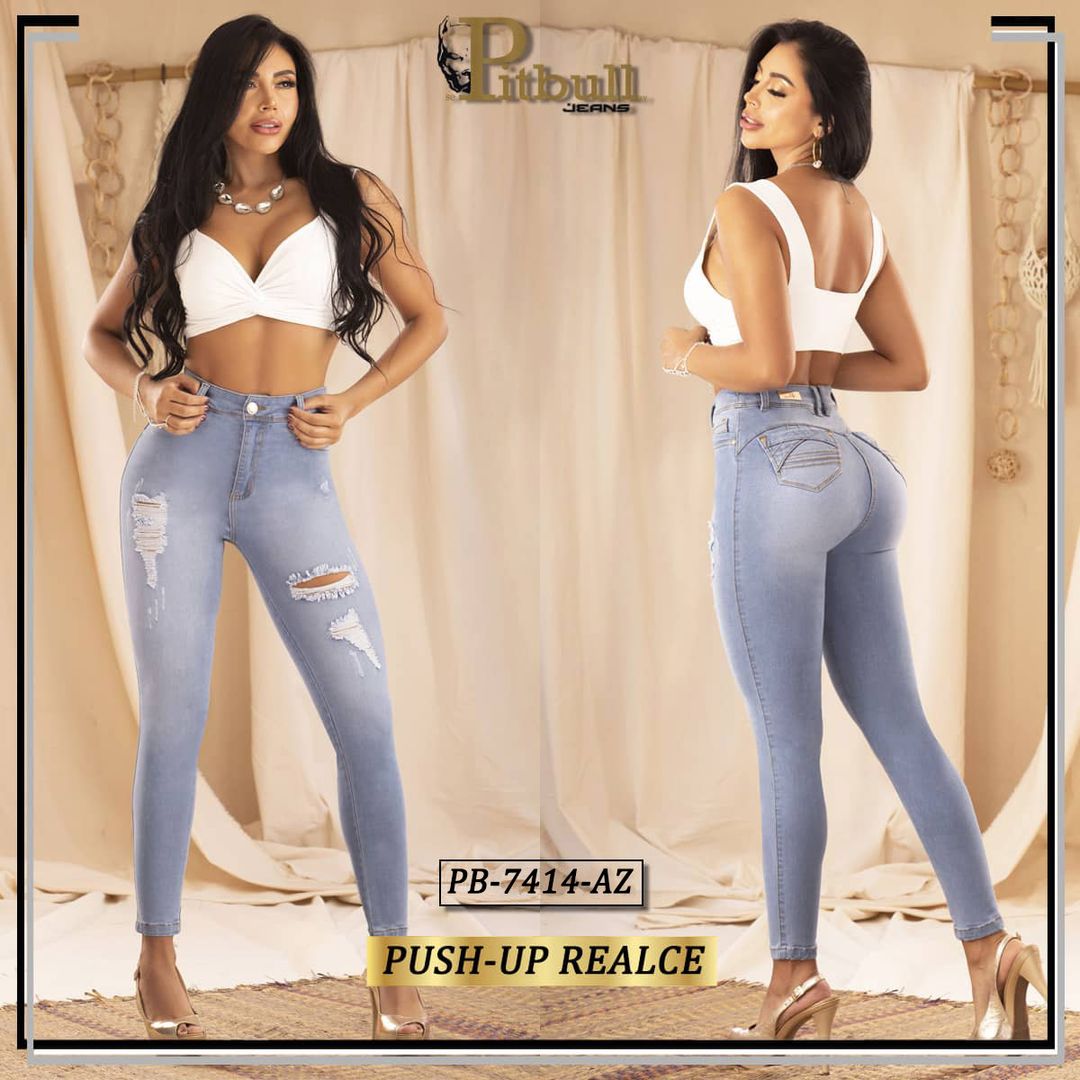 Pantalon Tiro Alto - PB7414