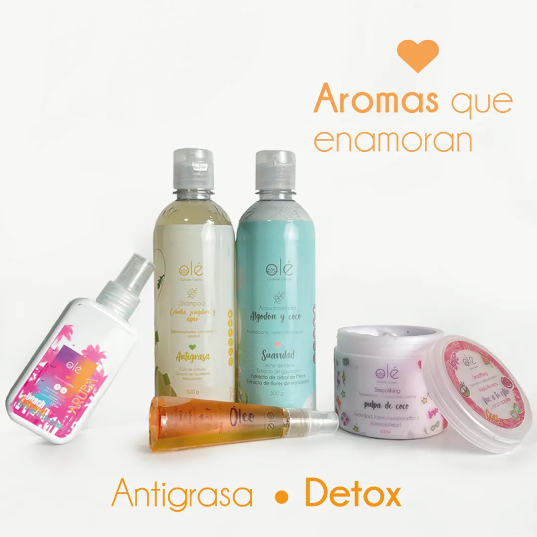 Kit antiguas-Detox olé capilar 