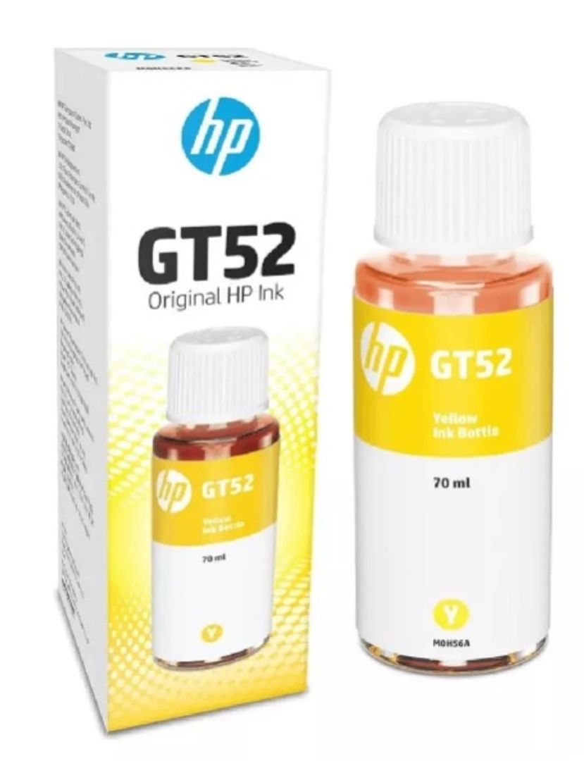 Tinta HP Botella GT52 Amarillo