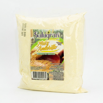 Imagen del producto HARINA DE MAIZ AMARILLO X 500 GR SALUGRAN
