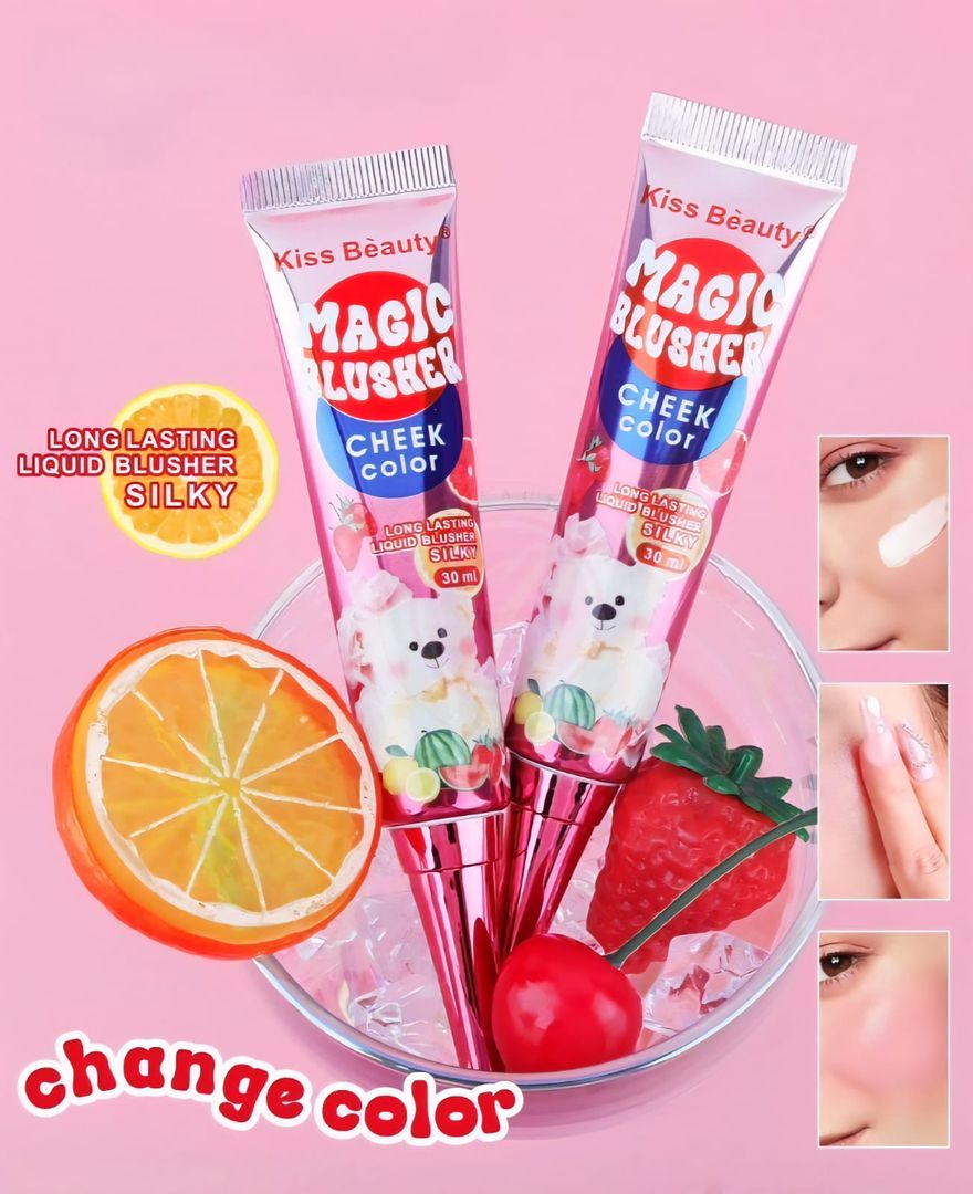 Rubor Mágico Kiss Beauty 69089-03B 