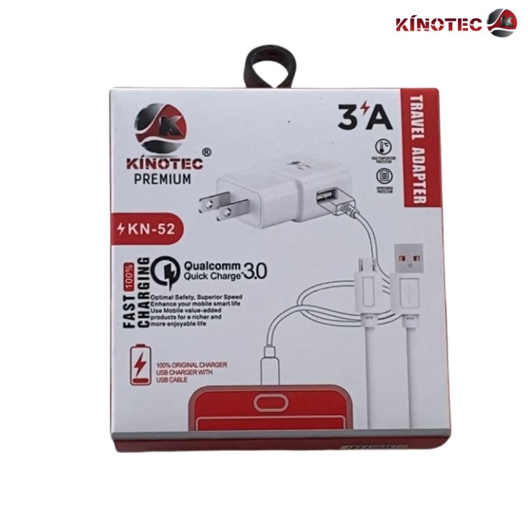 Cargador Kinotec KN-52 V8