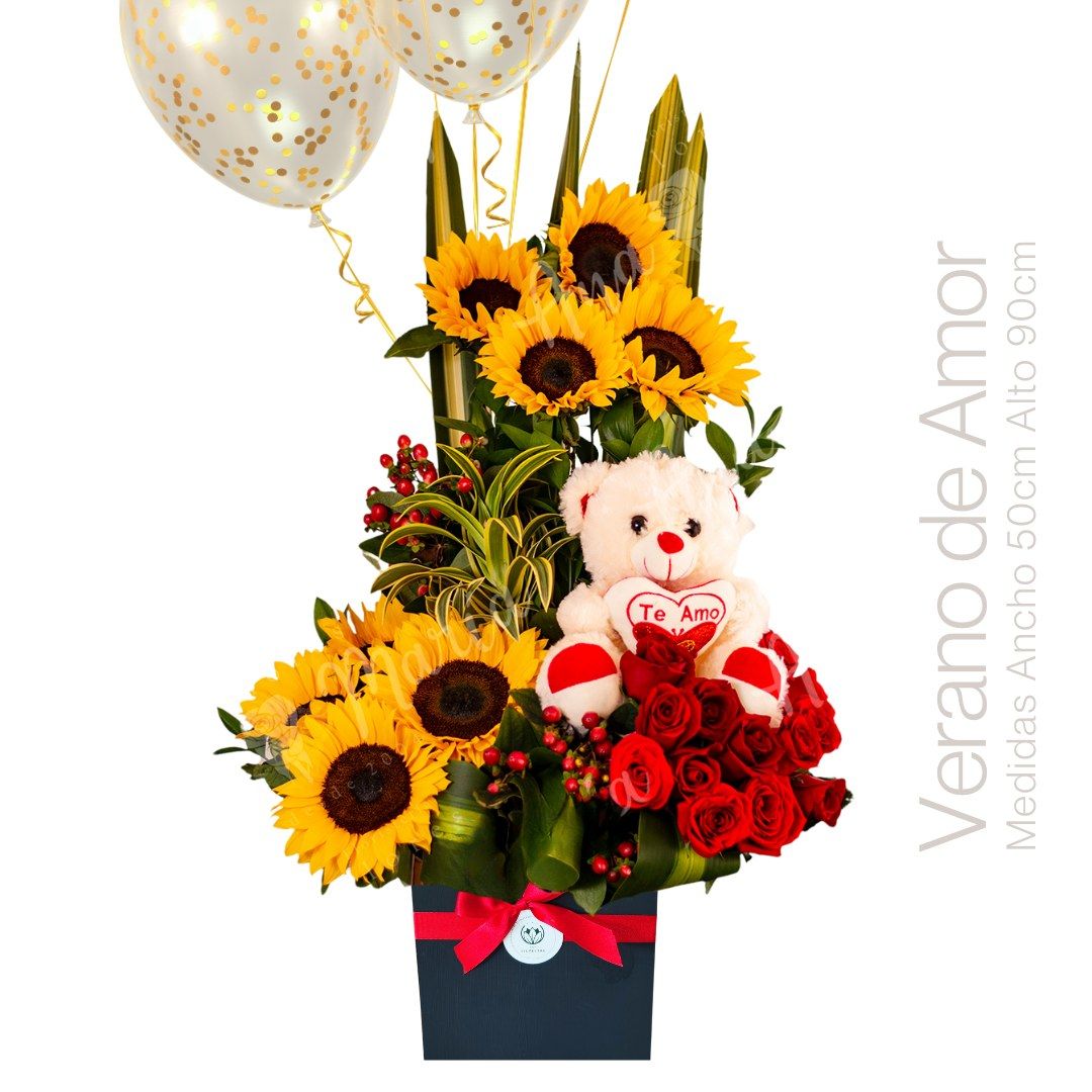RAMO FLORAL VERANO DE AMOR