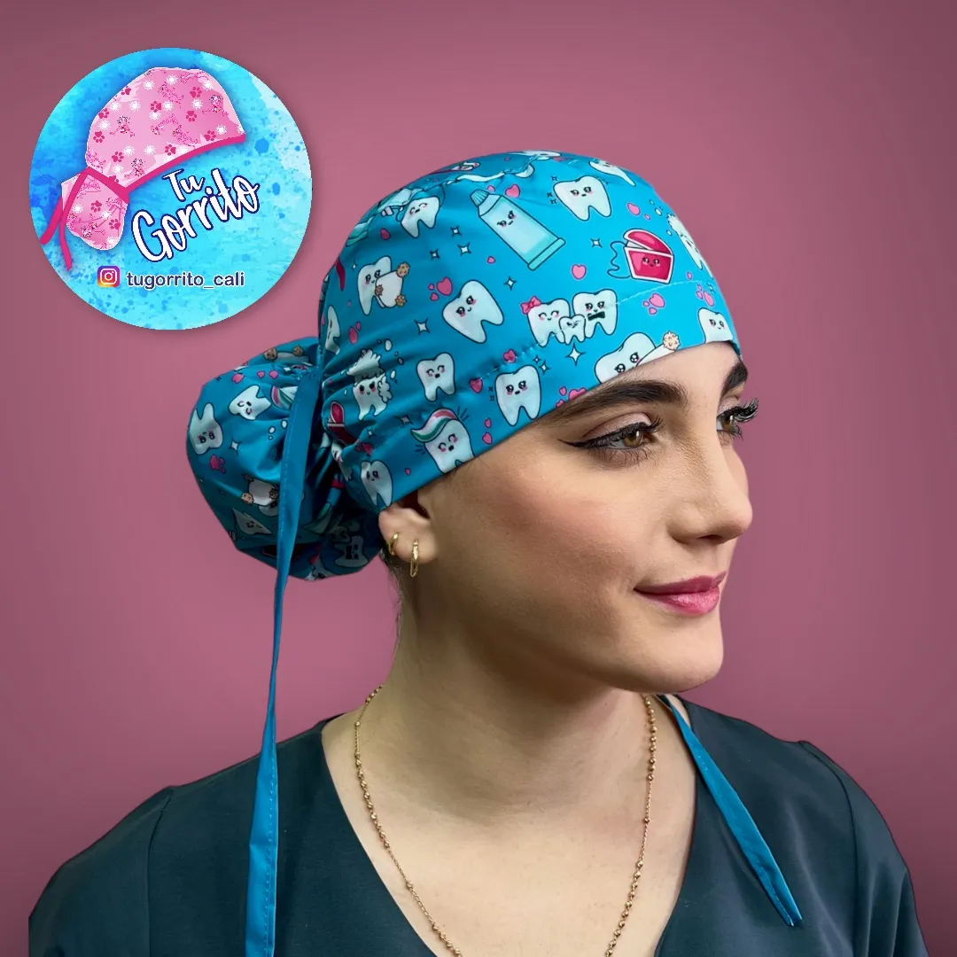 Muelitas fondo azul 