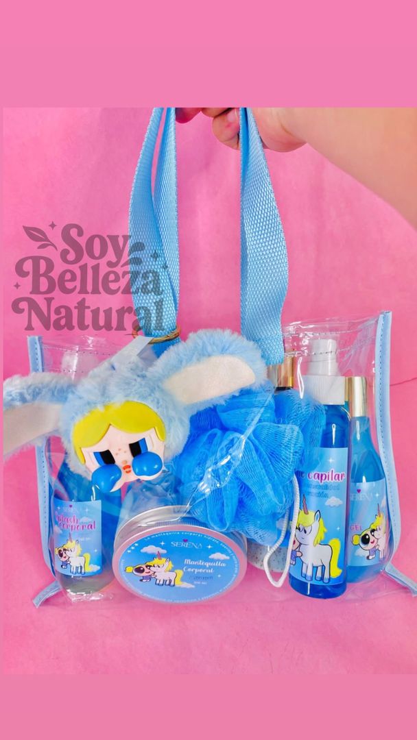 KIT LLAVERO AROMA ARRURRU (AZUL)