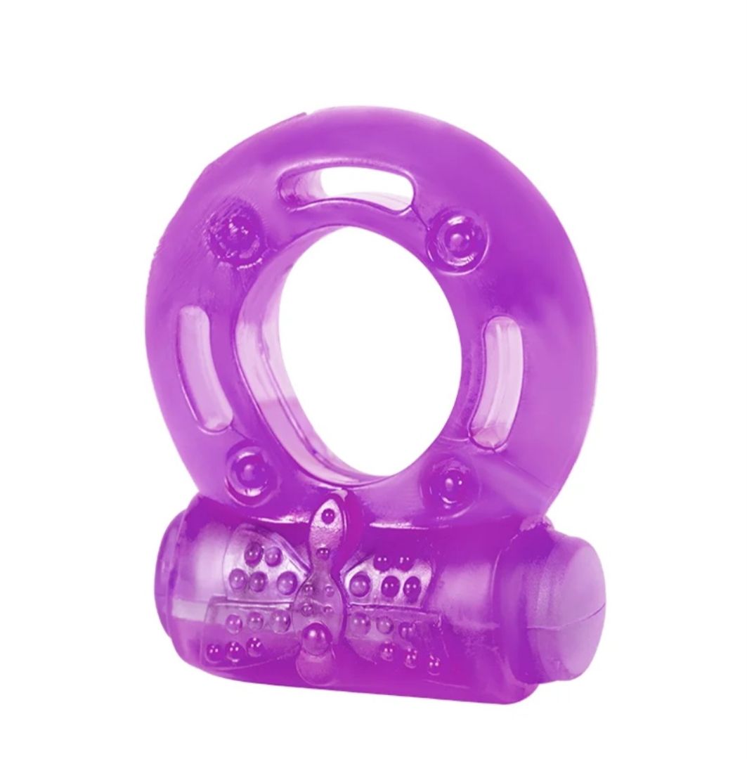 Pleasuring Anillo Vibrador Purple