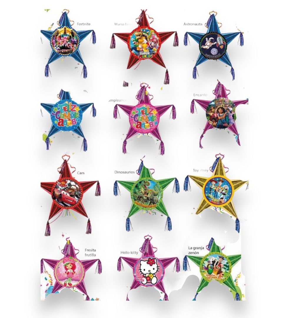 PIÑATA EN ESTRELLA 
