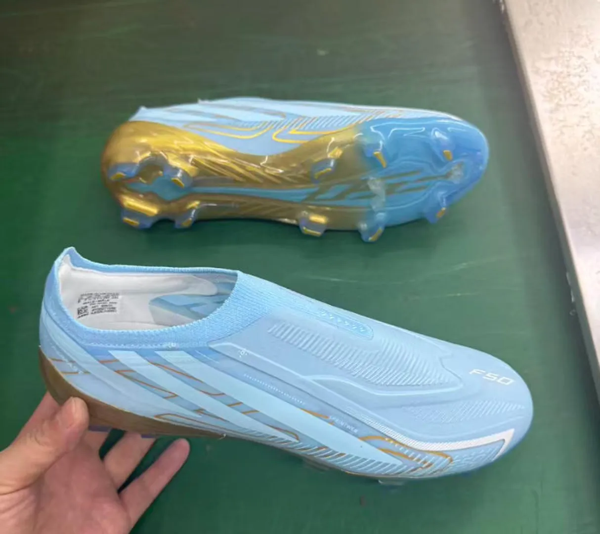 Tacos F50 niño FG - Natural firme Lote 1