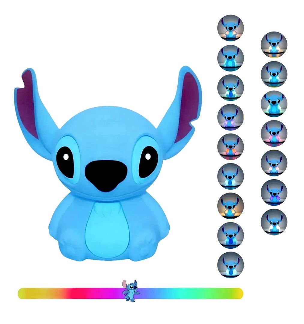 Lampara Silicona Stitch
