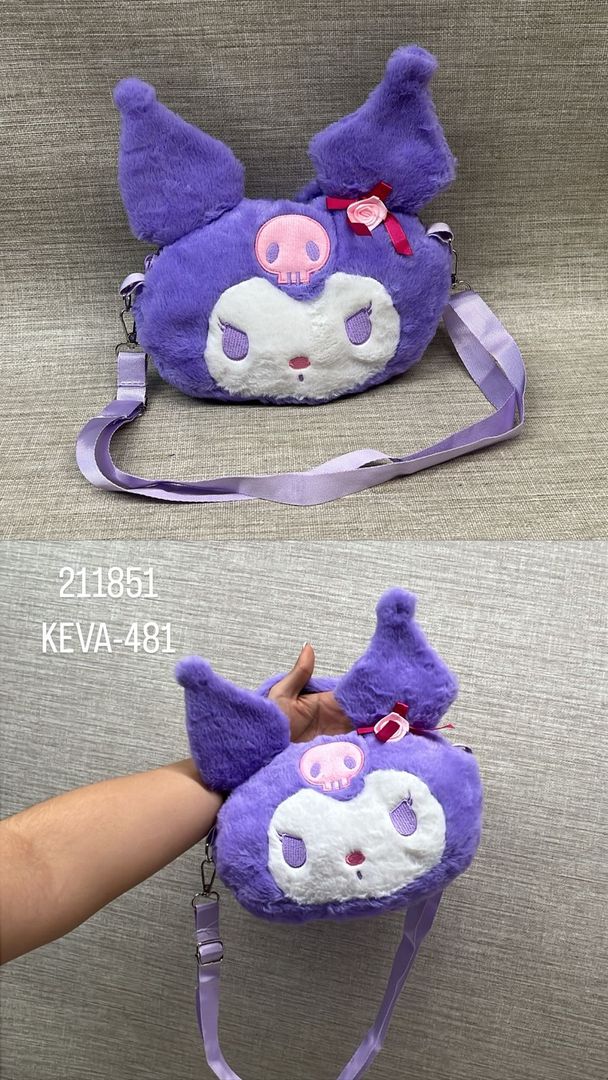 BOLSO LILA DE KUROMI 
