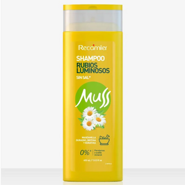 Imagen del producto Muss Shampoo Rubio Luminoso 