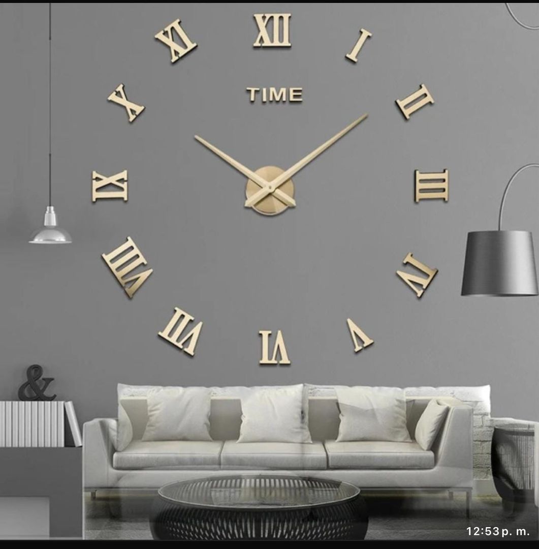 Reloj pared 3D