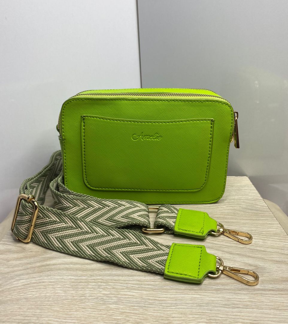 Bolso, verde 