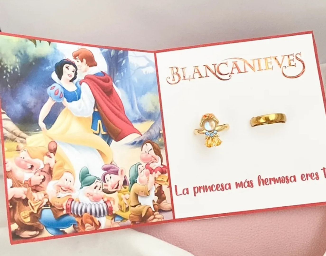 ANILLOS PAREJA BLANCANIEVES 