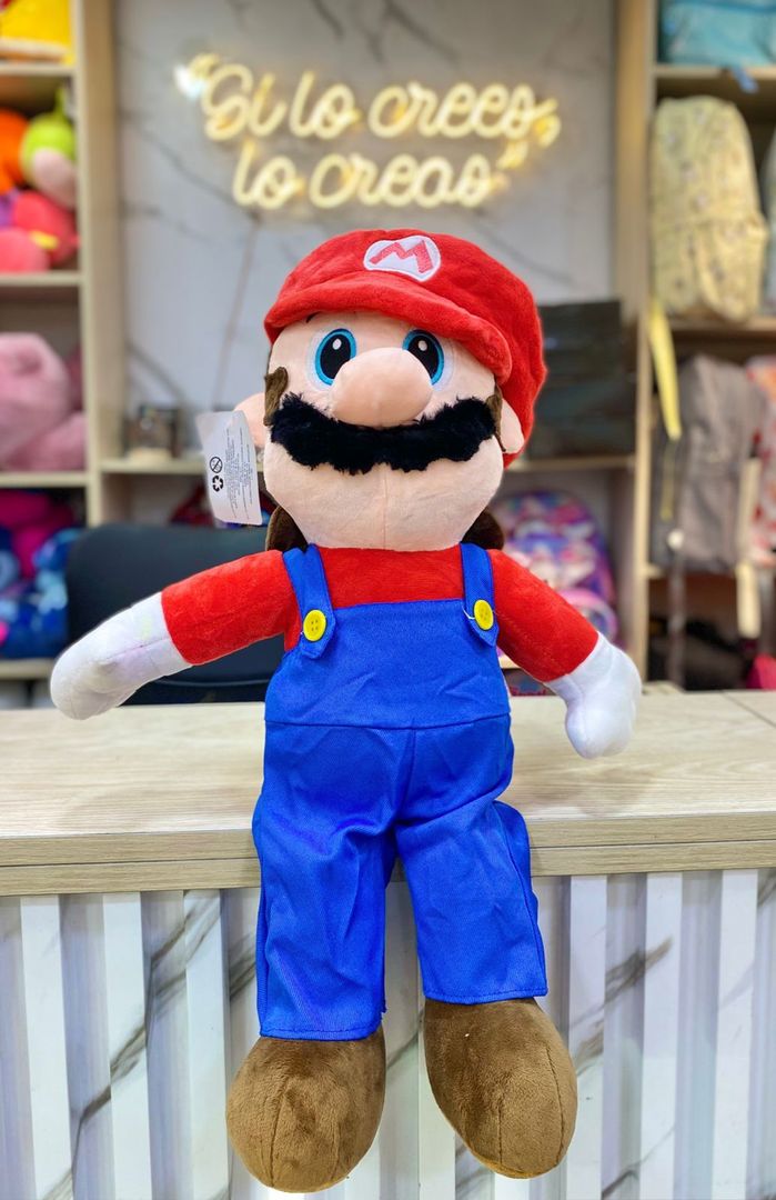 PELUCHE MARIO Y LUIGI 
