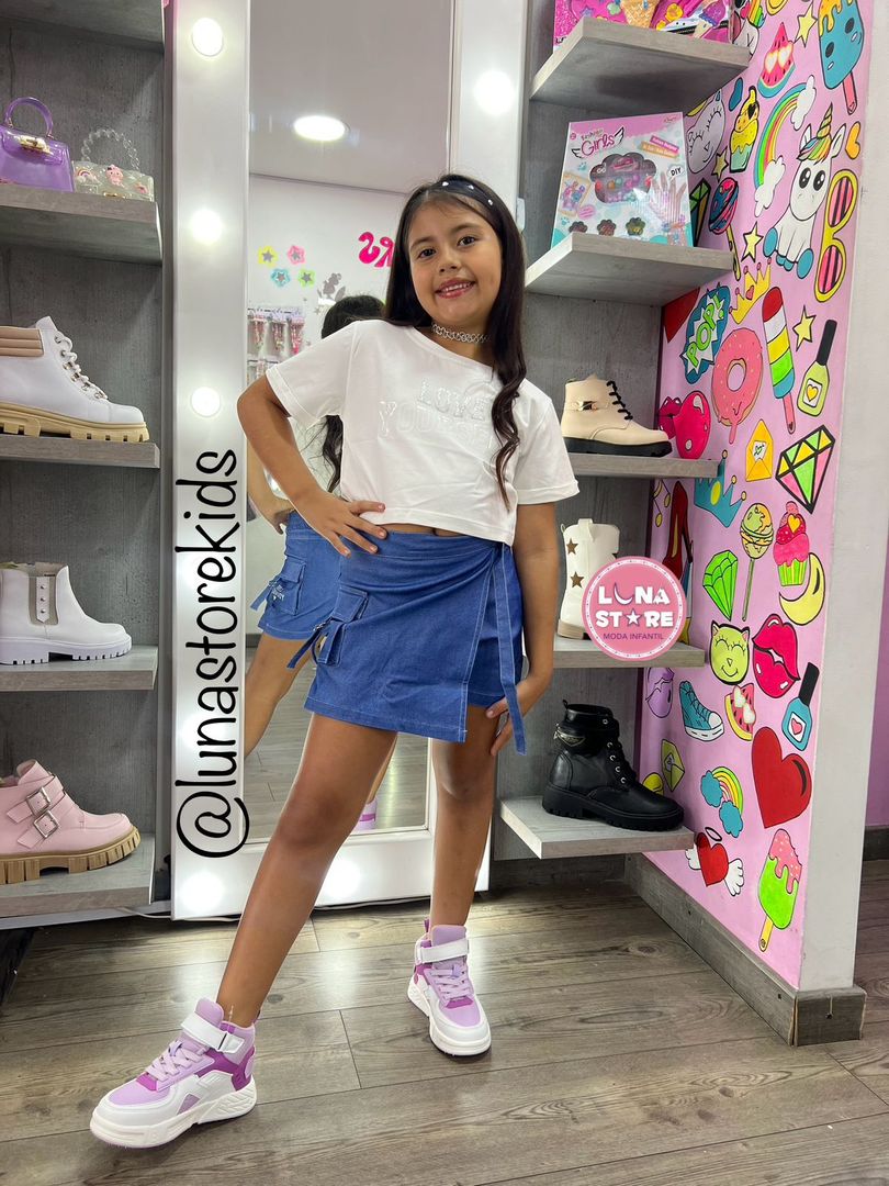 Conjunto de faldashort