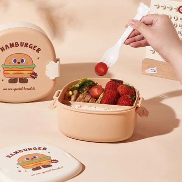 PORTA COMIDA HAMBURGUESA - imagen 1