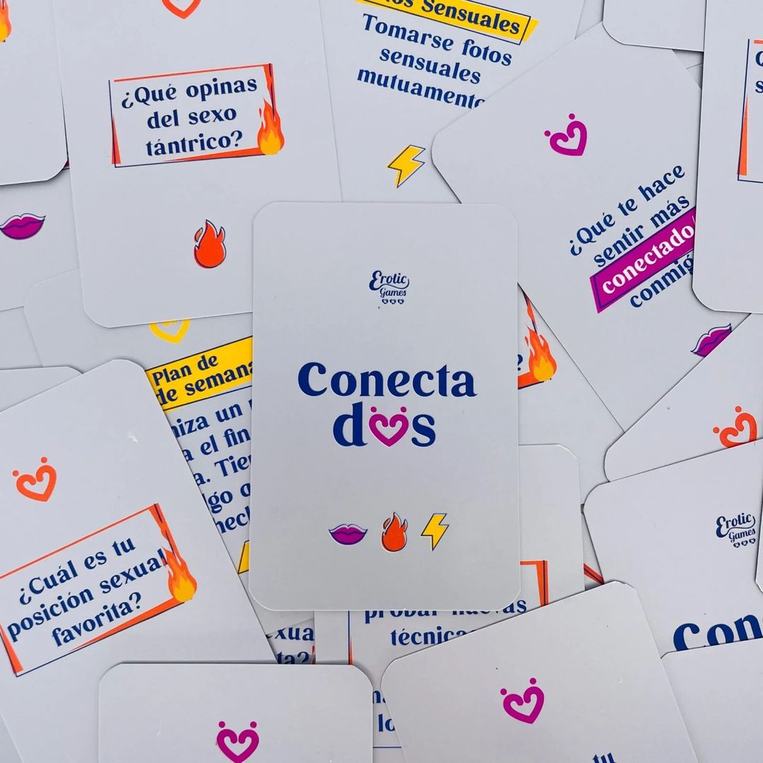 JUEGO PARA PAREJA CARTAS "CONECTADOS"