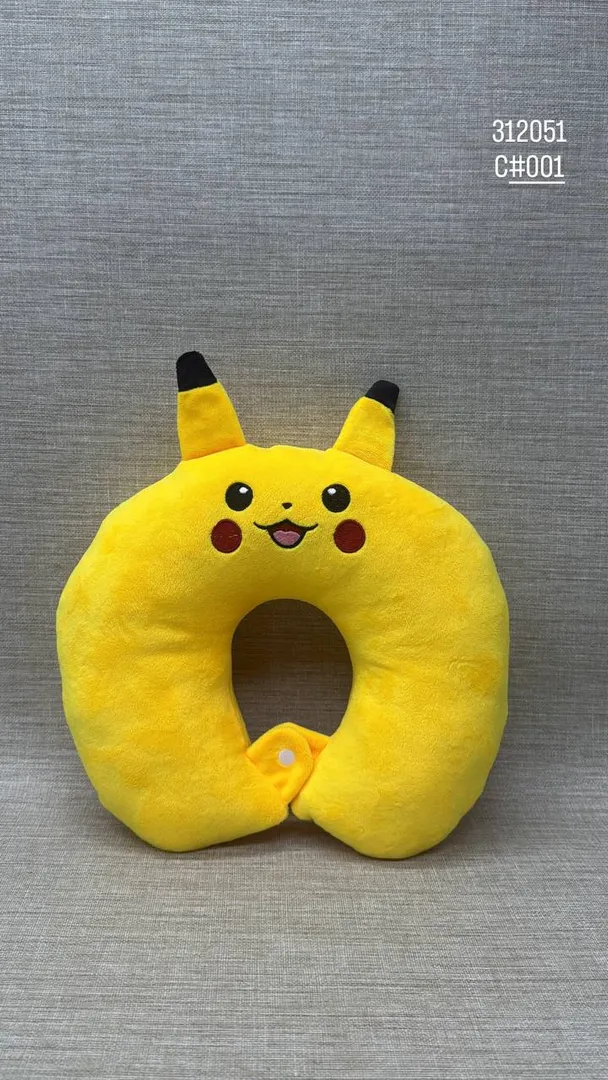 CUELLERO DE PERSONAJE SURTIDO (PIKACHÚ)