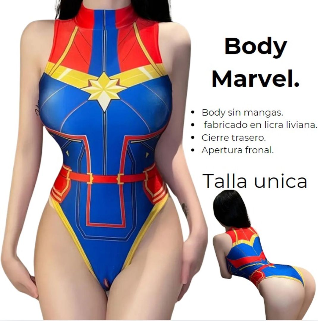 BODY TEMÁTICO  MARVEL.