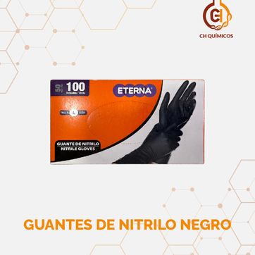 Imagen del producto GUANTES DE NITRILO NEGRO
