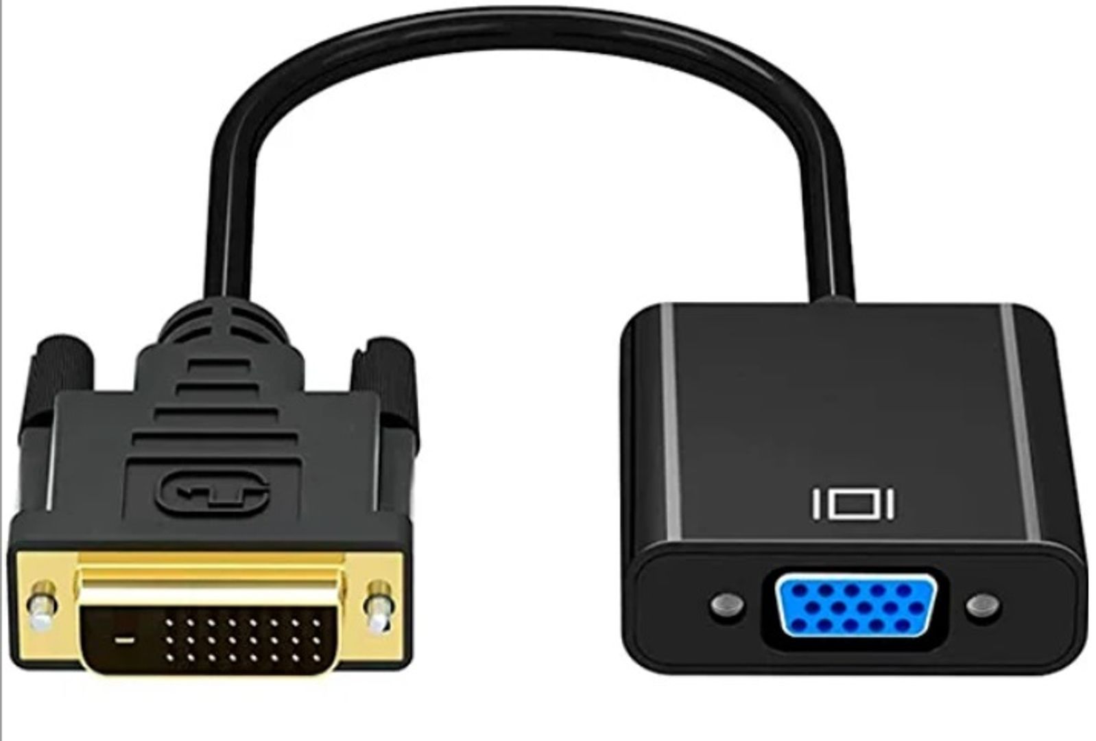 Cable convertidor DVI 24+1 macho a VGA hembra