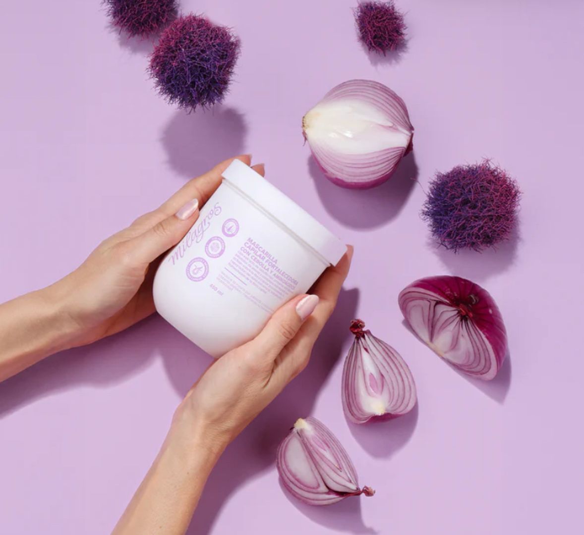 Mascarilla Capilar Reparadora Intensiva Con Extracto De Cebolla y Péptidos