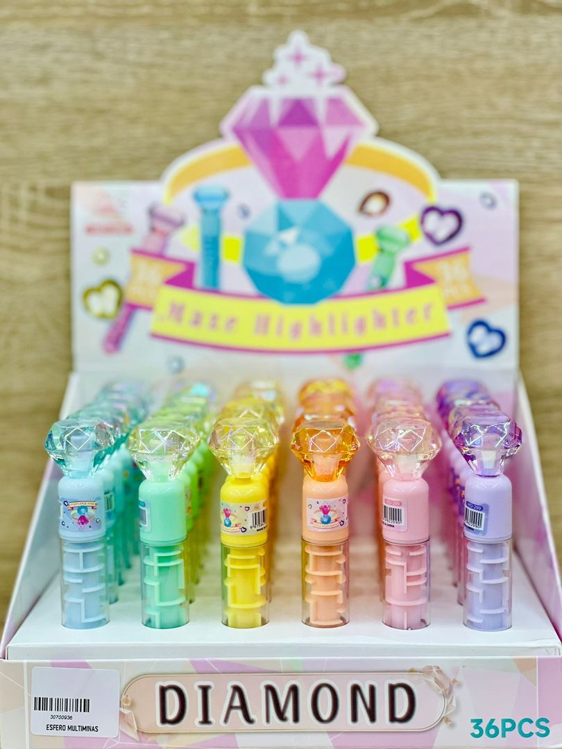 RESALTADOR CONEJITO Y DIAMANTE 