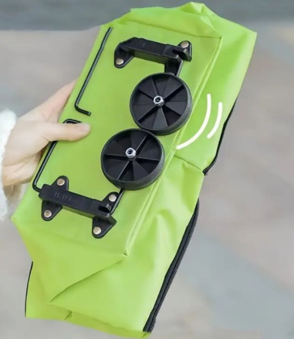 Bolsa con ruedas plegable
