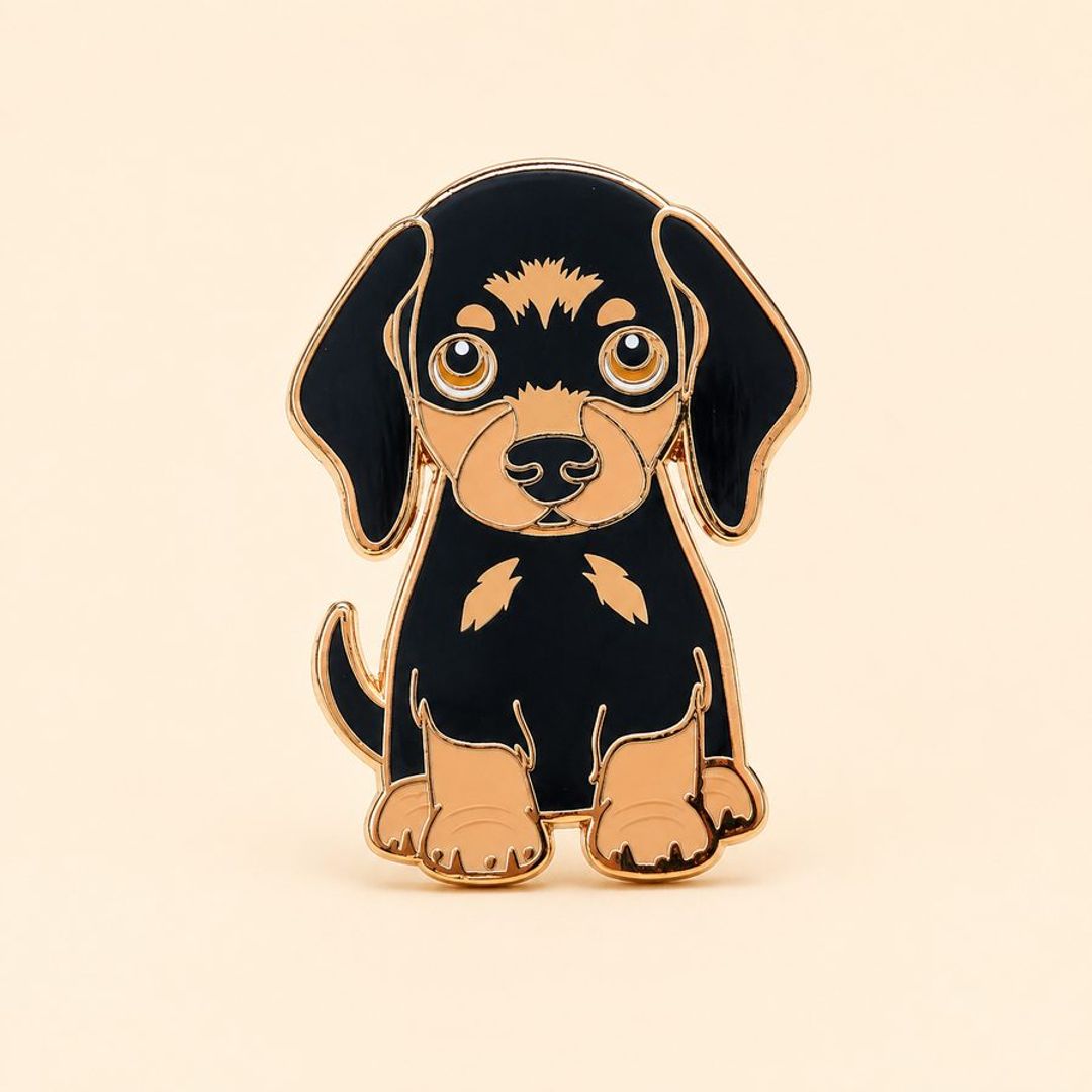 PIN SALCHICHA NEGRO-CAFÉ