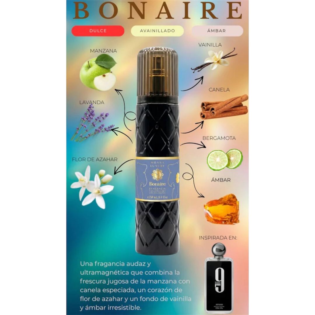 PERFUME UNISEX CON FEROMONAS MOANA LUXURY 250ml