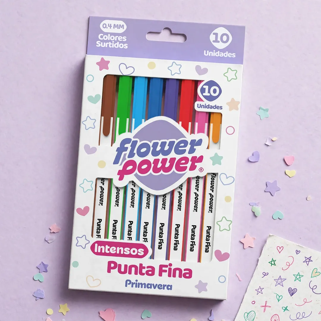 MICROPUNTAS PRIMAVERA FLOWERPOWER X10 