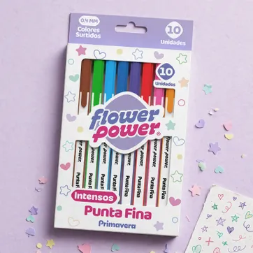 Imagen del producto MICROPUNTAS PRIMAVERA FLOWERPOWER X10 