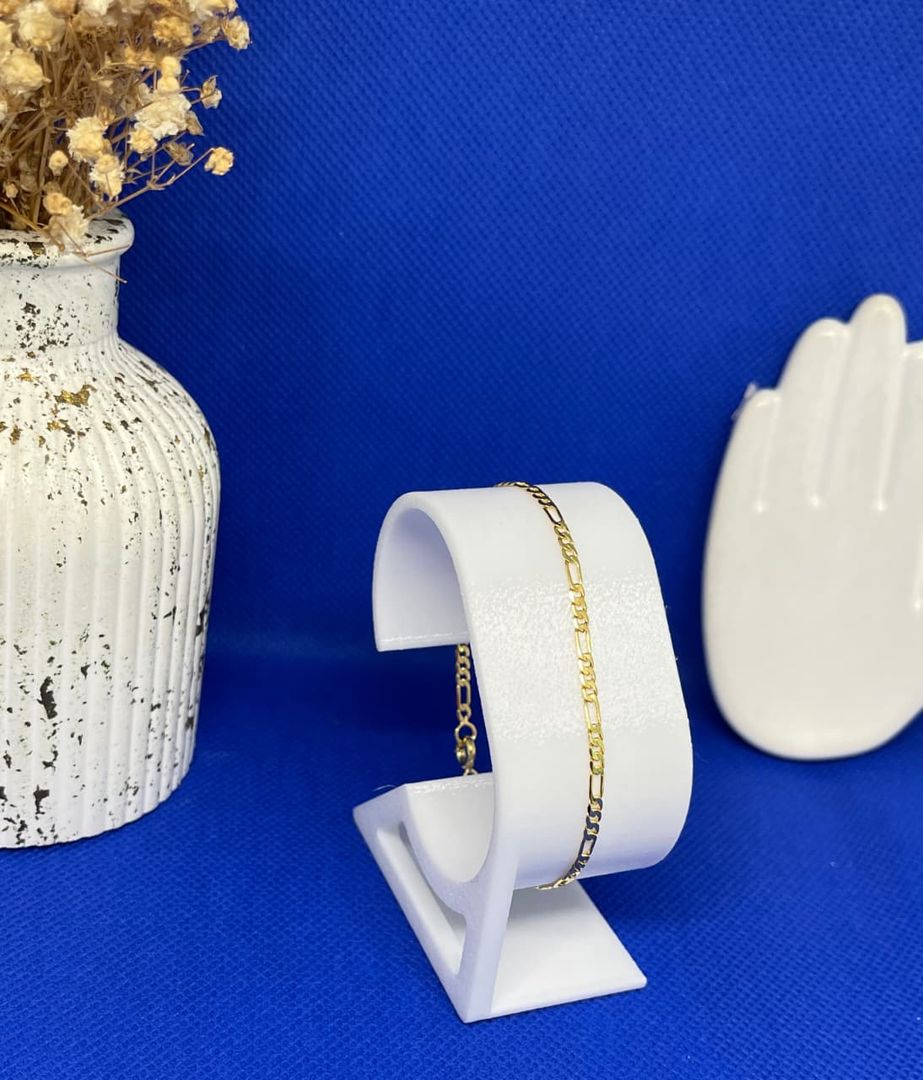 Pulsera cartier 3*1 de 2mm de 18cm 