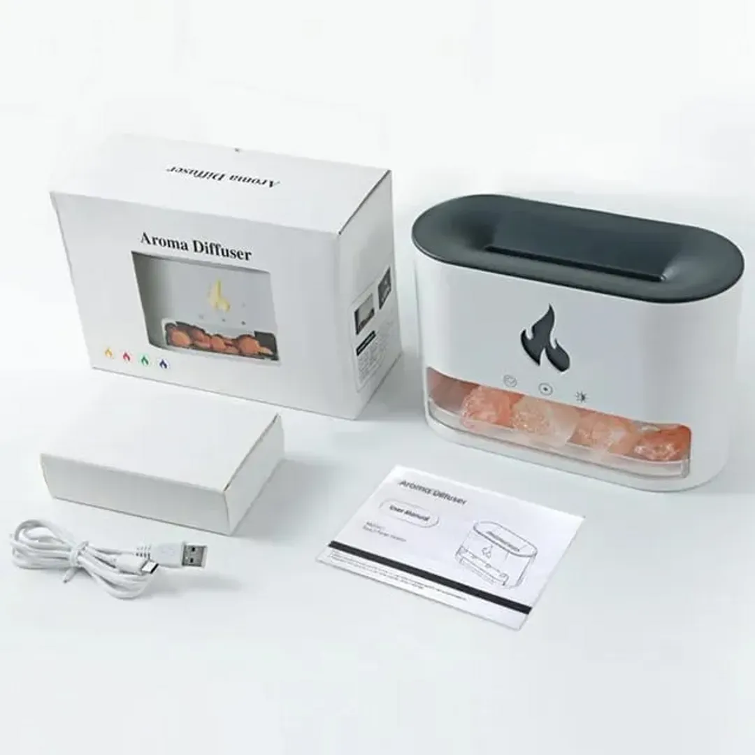 HUMIDIFICADOR DIFUSOR DE AROMAS LUZ LED 