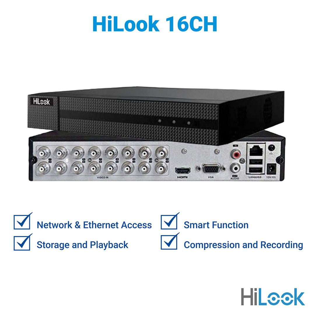 DVR 16ch Hilook 2MP