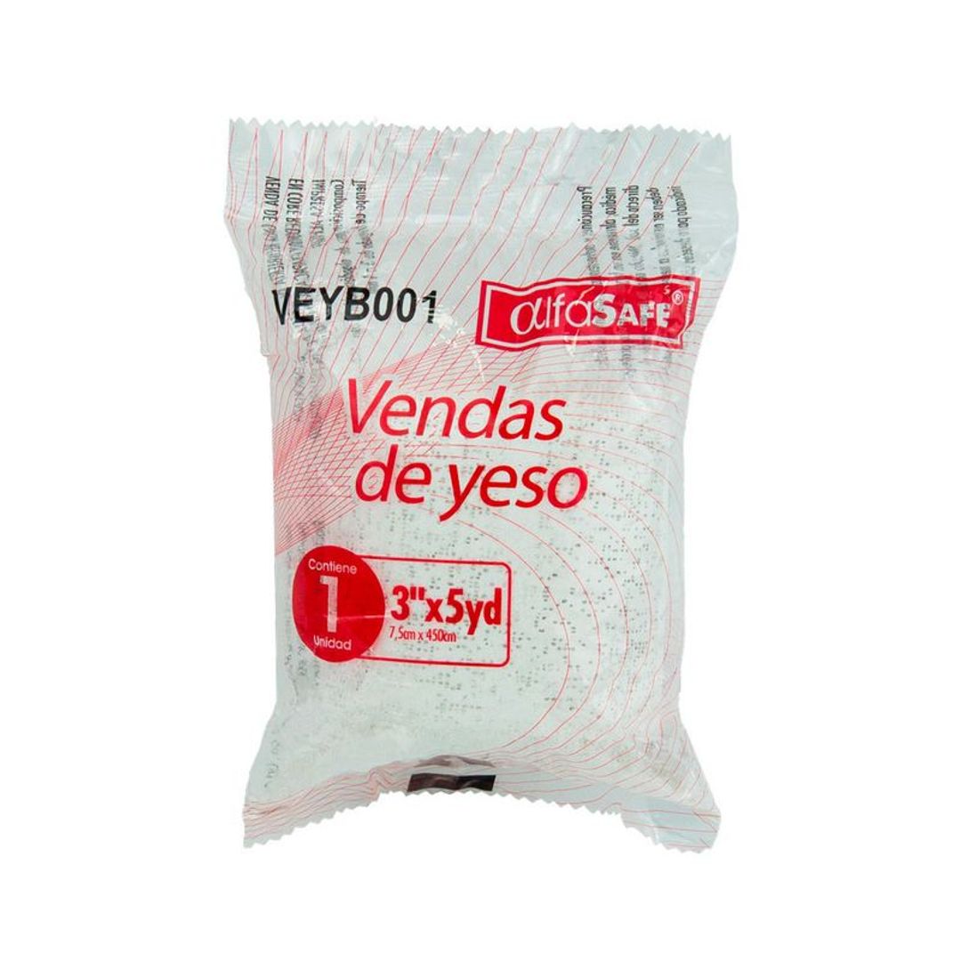 VENDA DE YESO BLANCO 3 X 5 YD ALFASAFE