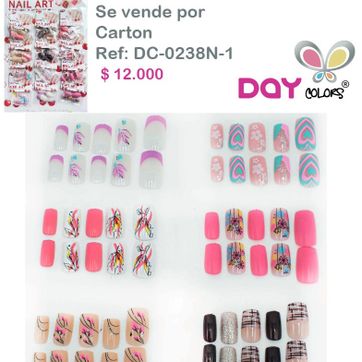 Imagen del producto DC0238N-1 UÑAS DECORADAS