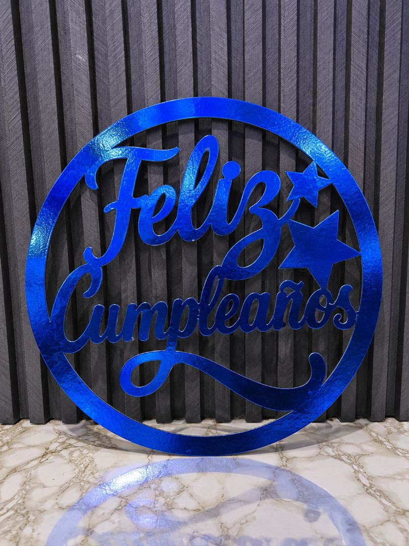 TOPPER FELIZ CUMPLEÑOS 