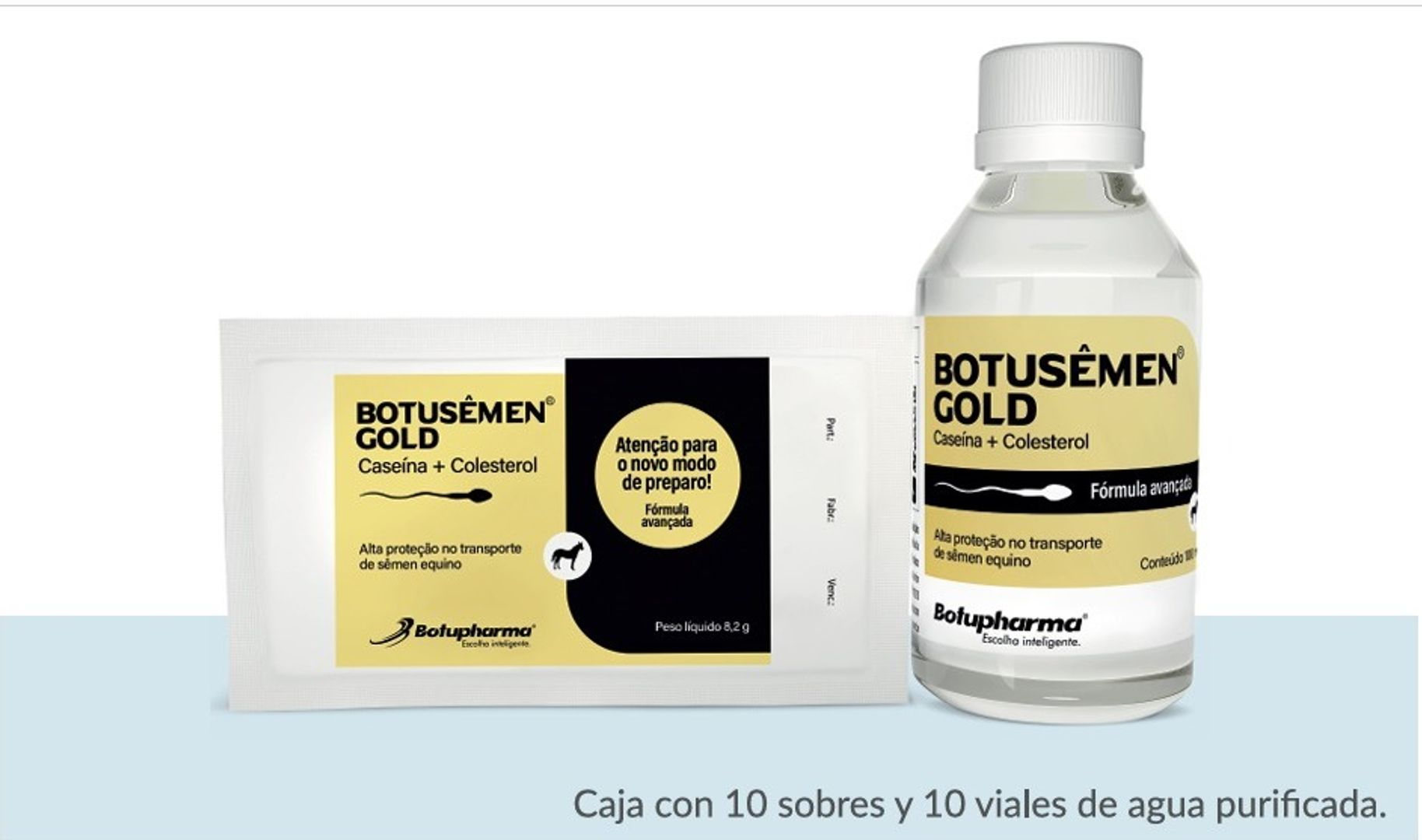 (BOTUSEMEN GOLD) DILUYENTE PARA TRANSPORTE DE SEMEN X 100ml
