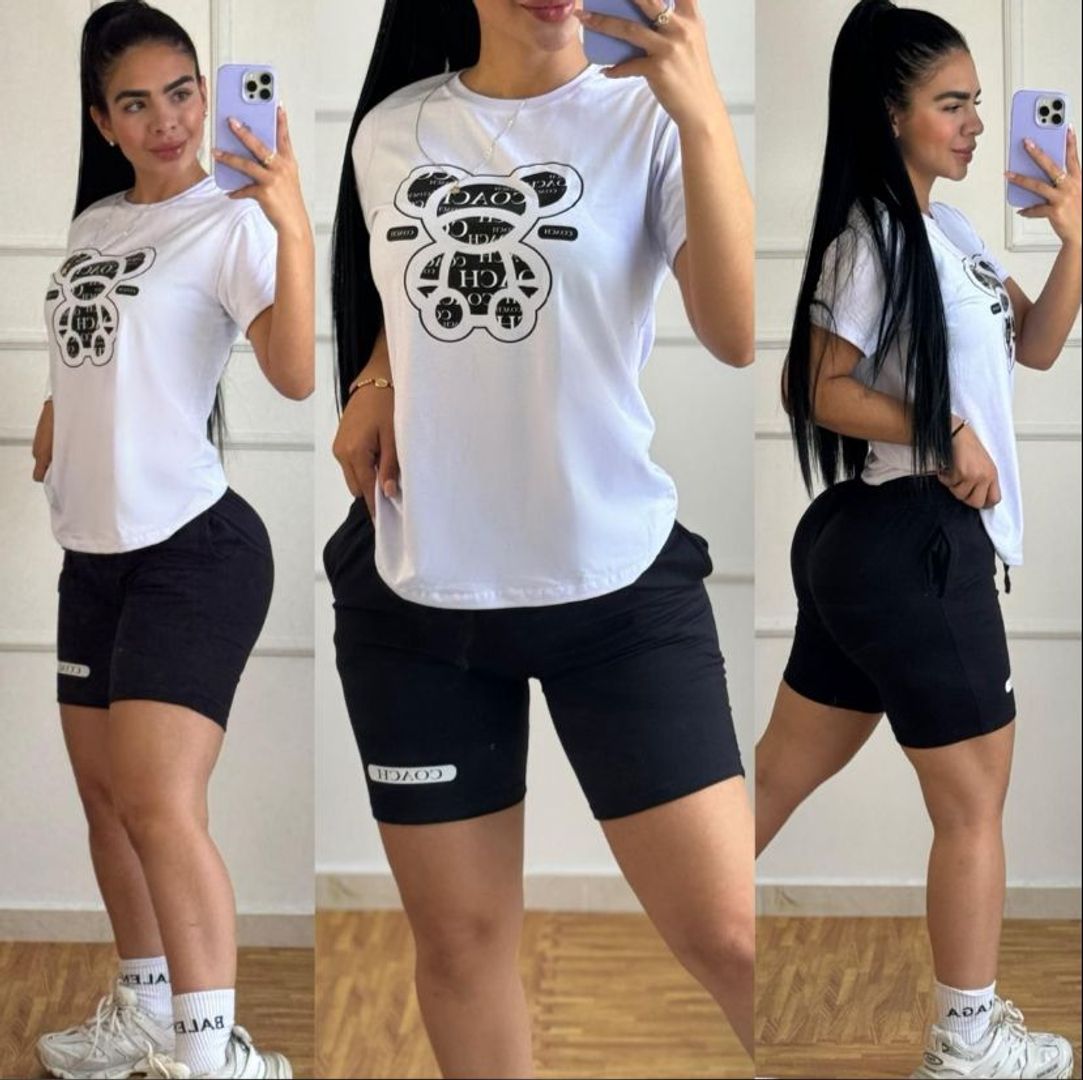 SET DE SHORT + CAMISETA 