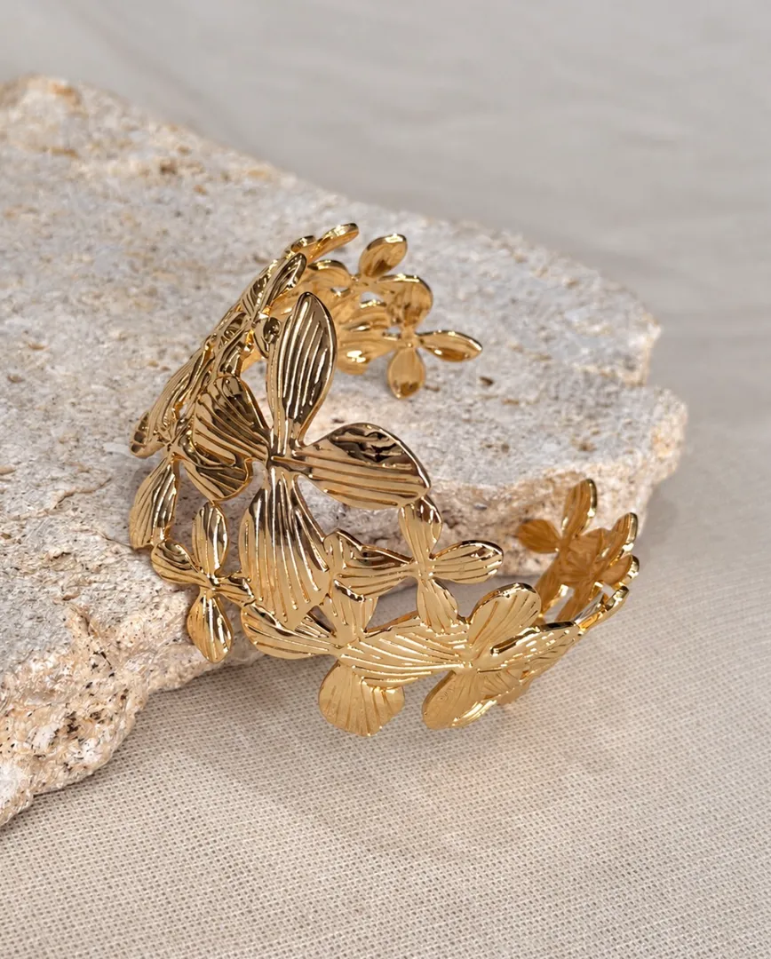 Brazalete flores 