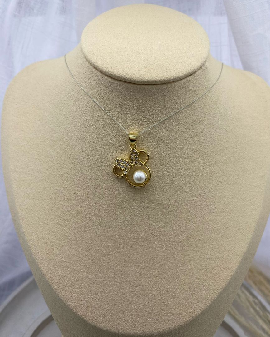 Dije mini, dorado, covergold 