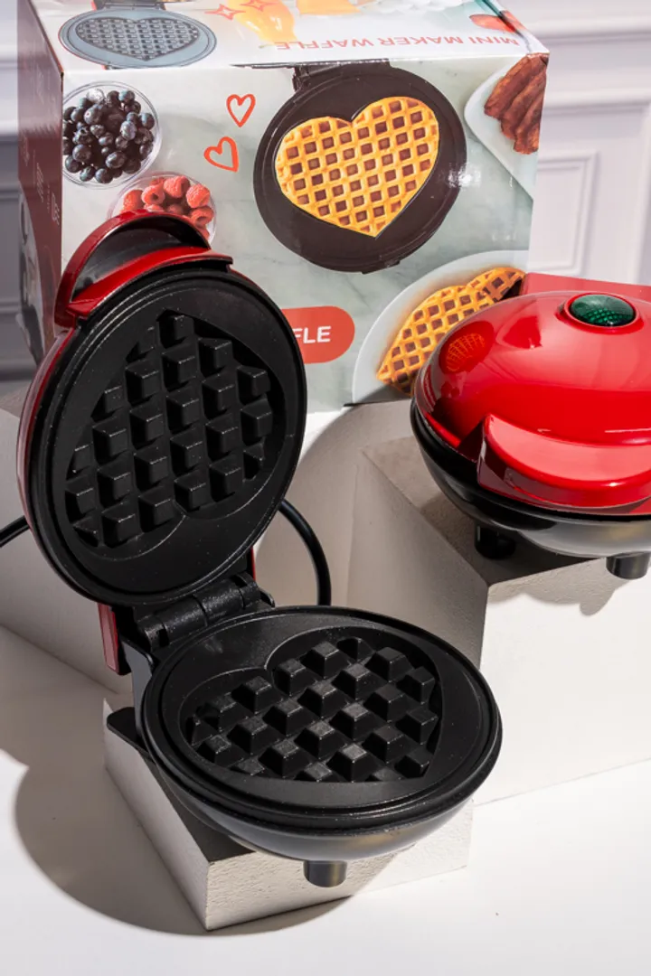 MINI WAFFLERA CORAZÓN 