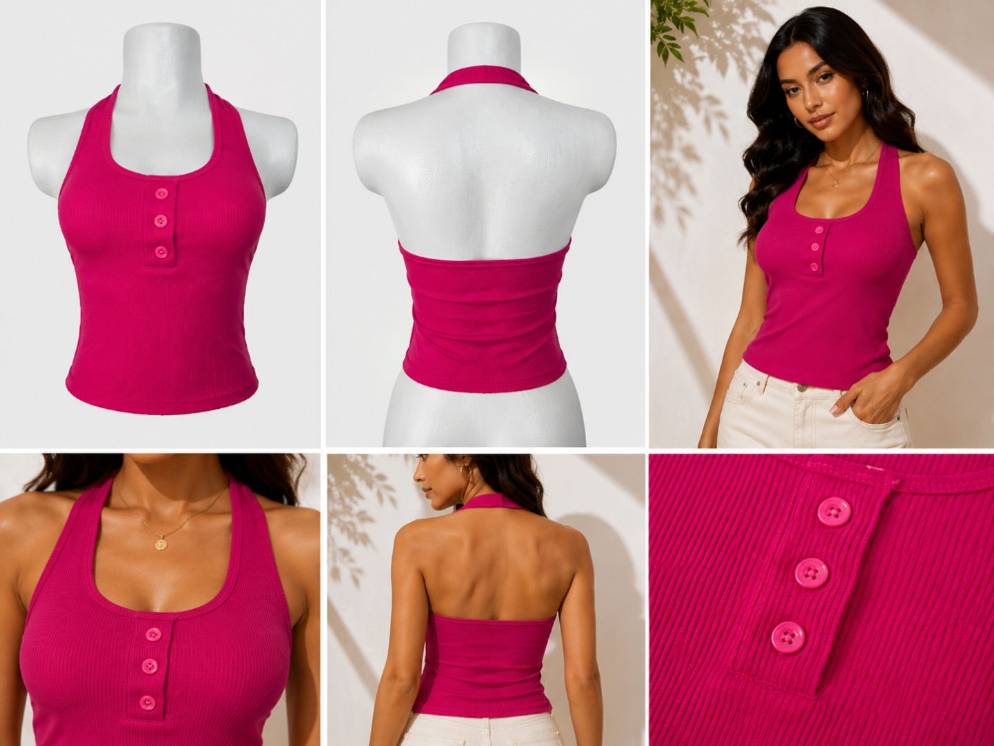 Blusa acanalada Ref 072