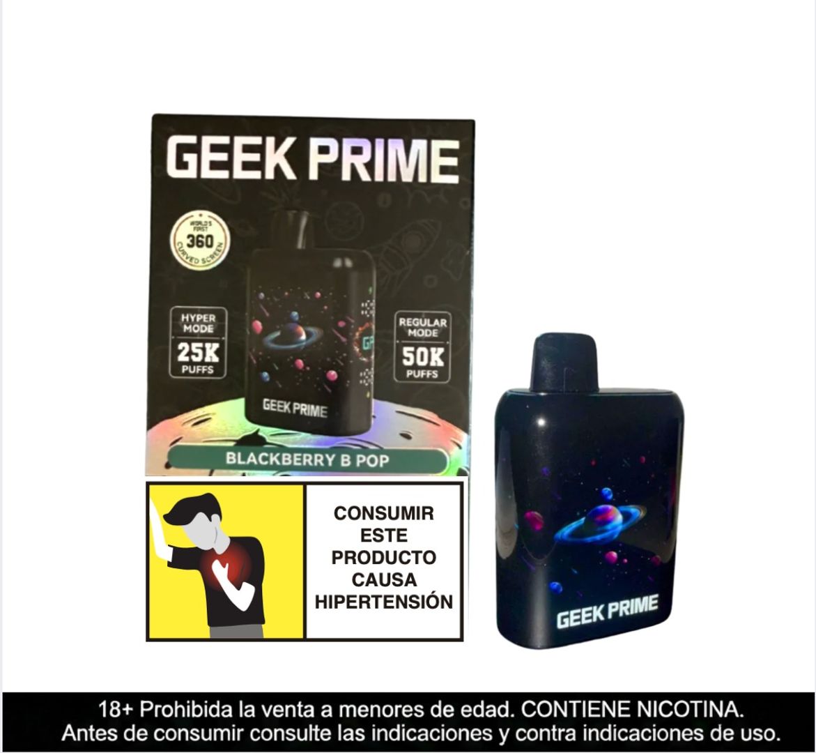 Geek Bar Blackberry B Pop 50.000 Puffs Prime