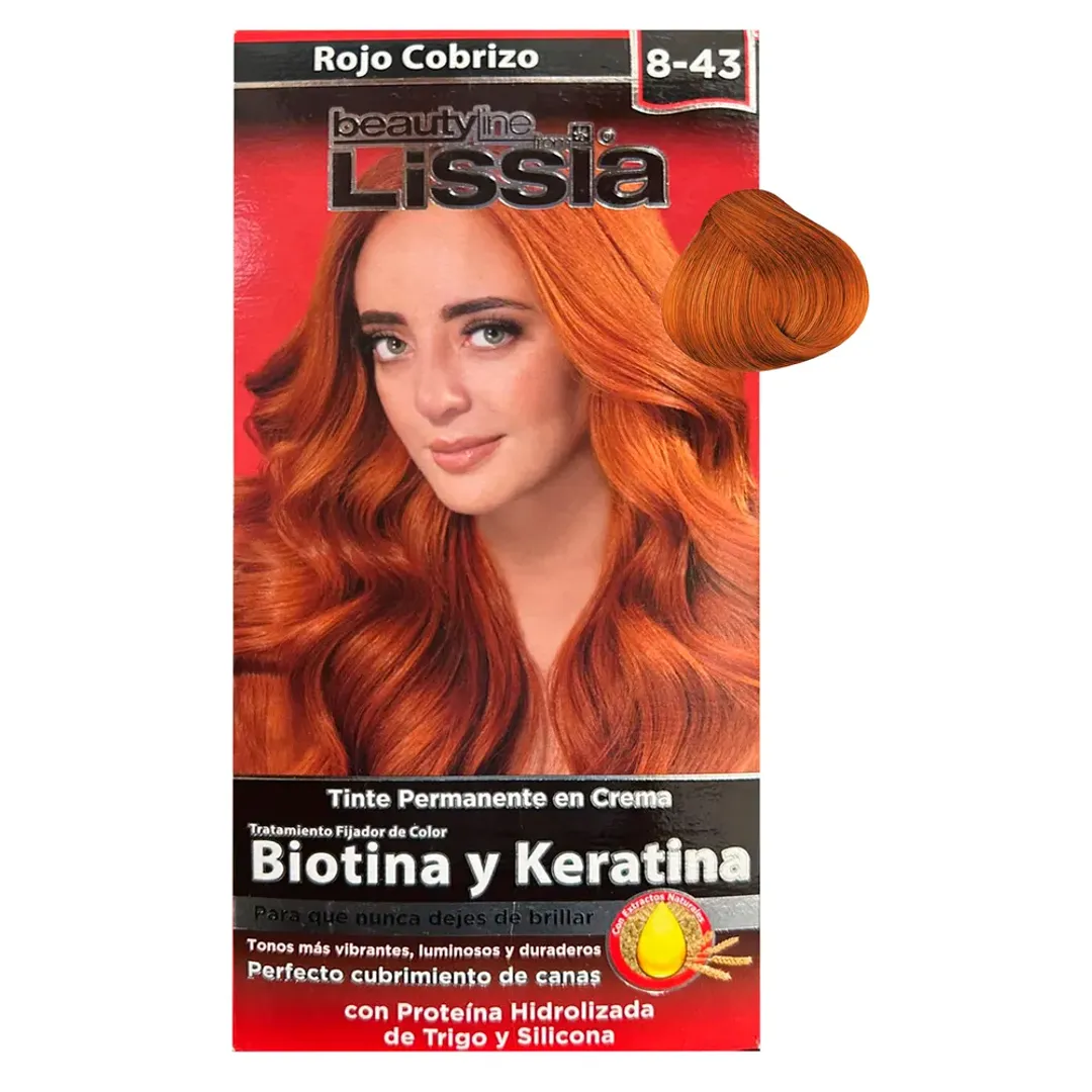 TINTE LISSIA 8-43 ROJO COBRIZO