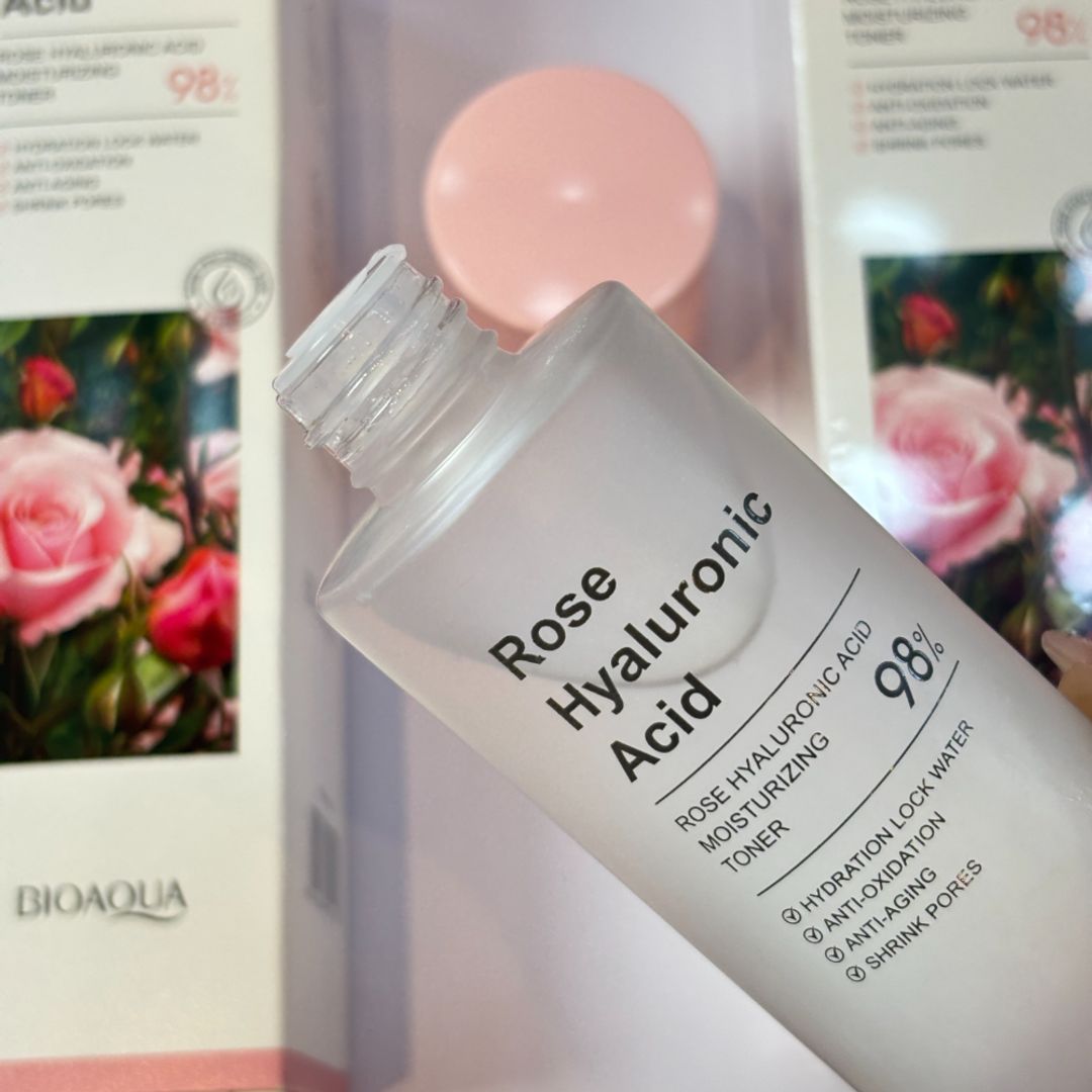 Tónico de Rosas + Acido Hialuronico