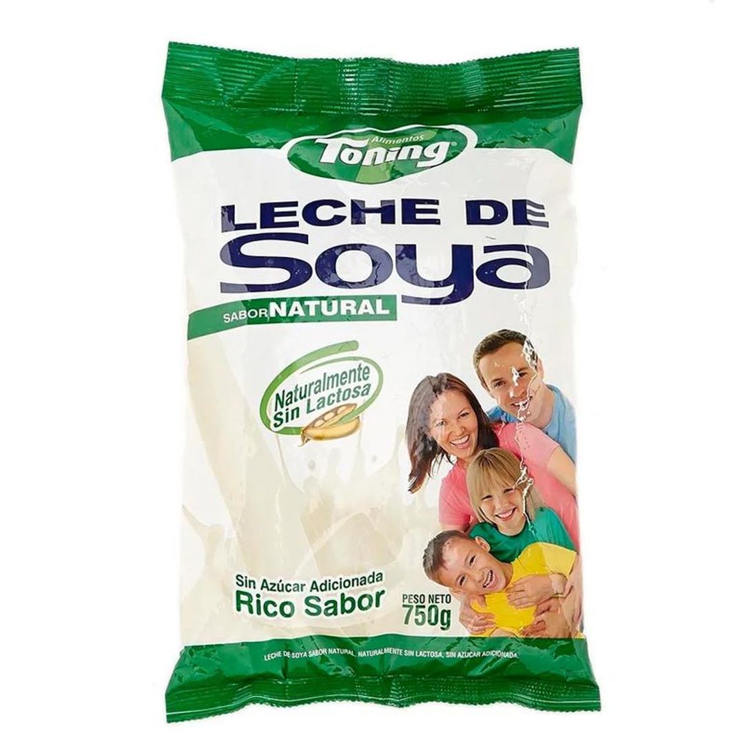 LECHE DE SOYA NATURAL*750G